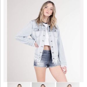 Fringe Jean Jacket